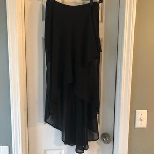 High low skirt